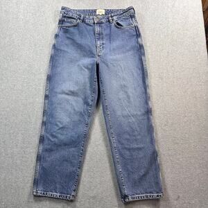 Sezane Straight Leg Jeans Women’s EU 42 US 10 High Rise Denim